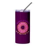 Donut Stress Purple Tumbler With Straw product type